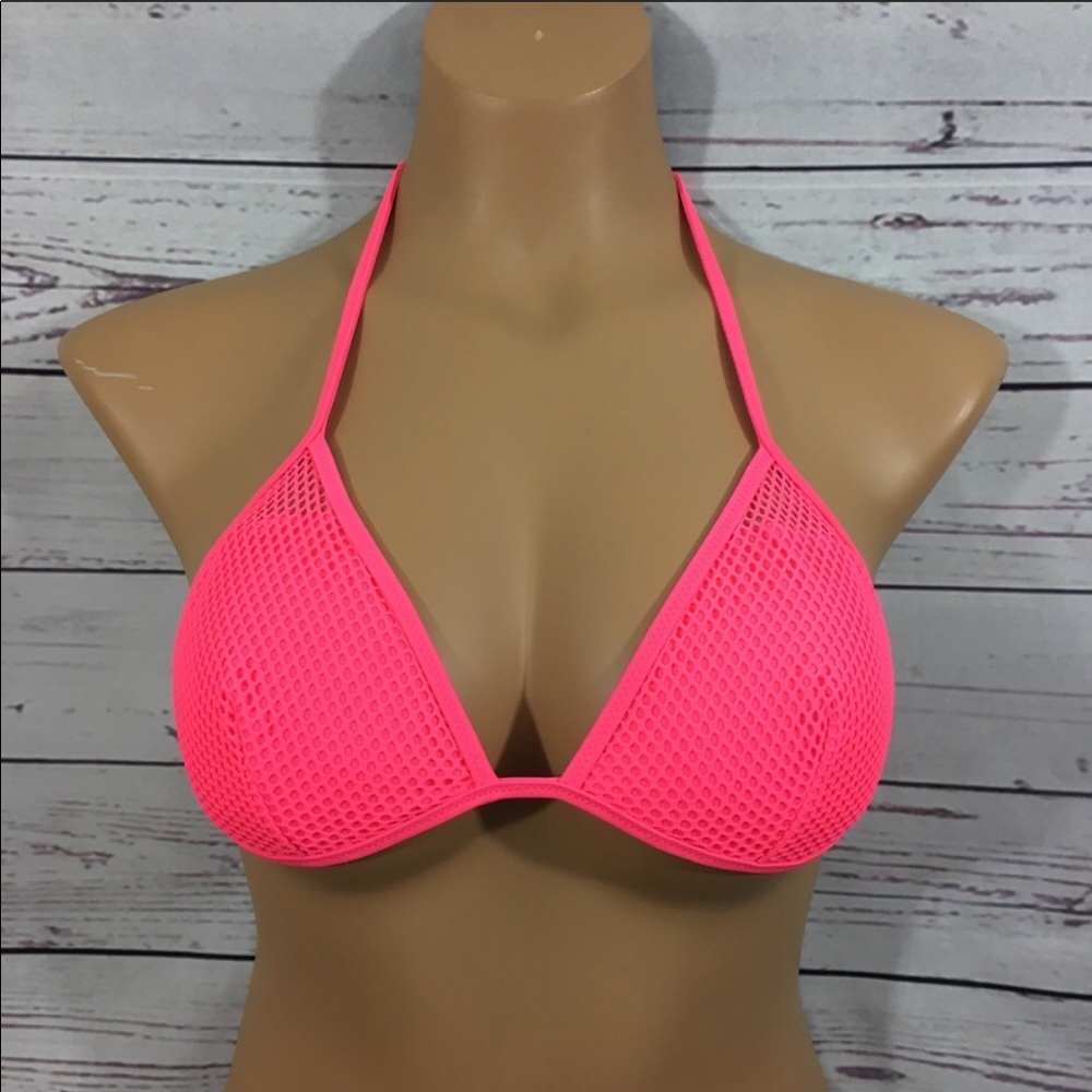 Victoria’s Secret Pink bikini top mesh size Med